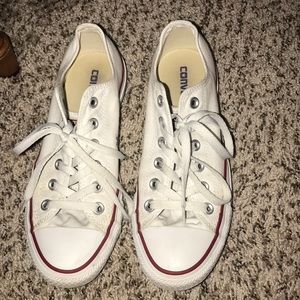 White all star converse.